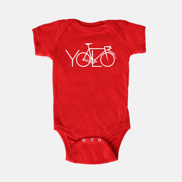 YOLO Davis, CA Baby Onesie/Bodysuit